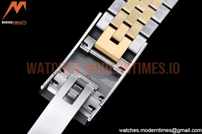 Rolex - DJ 36mm Jub Flt 904L YG/SS P-Gold/Stk VSF VS3235