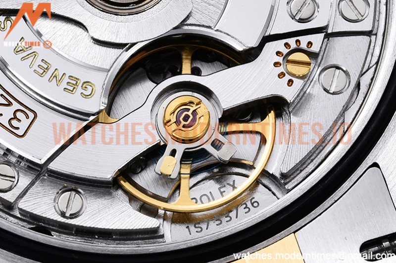 Rolex - DJ 36mm Jub Flt 904L YG/SS P-Gold/Stk VSF VS3235