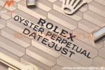 Rolex - DJ 36mm Jub Flt 904L YG/SS P-Gold/Stk VSF VS3235