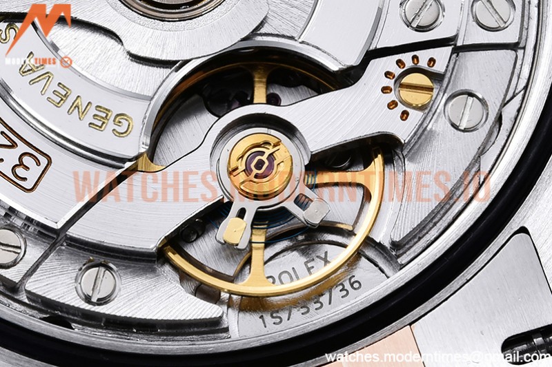 Rolex - DJ 36mm Jub Flt 904L RG/SS P-Silv/Dia VSF VS3235