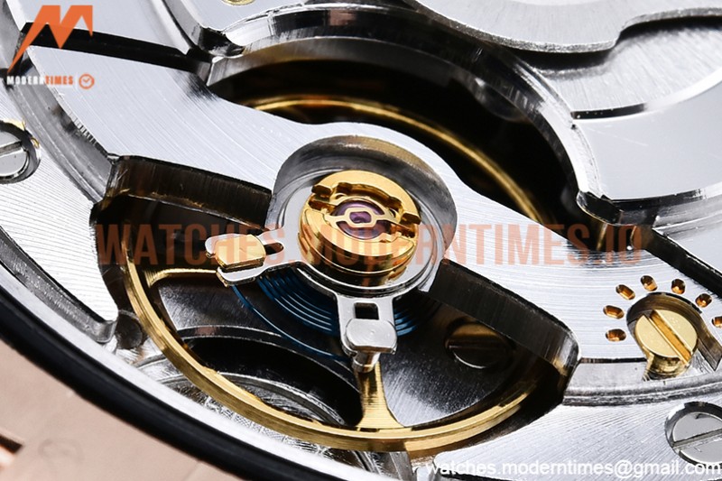 Rolex - DJ 36mm Jub Flt 904L RG/SS P-Silv/Dia VSF VS3235