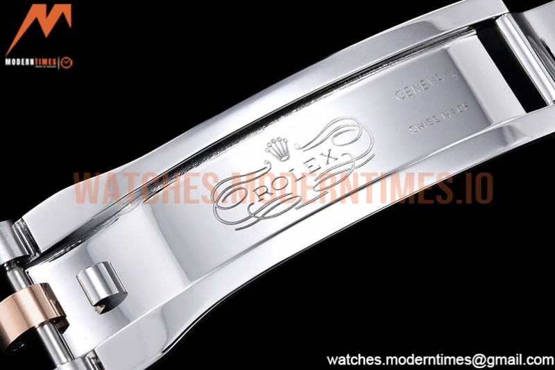 Rolex - DJ 36mm Jub Flt 904L RG/SS P-Silv/Dia VSF VS3235