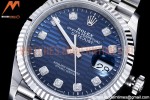 Rolex - DJ 36mm Jub Flt 904L SS/SS P-Blue/Stk VSF VS3235