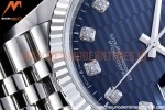 Rolex - DJ 36mm Jub Flt 904L SS/SS P-Blue/Stk VSF VS3235