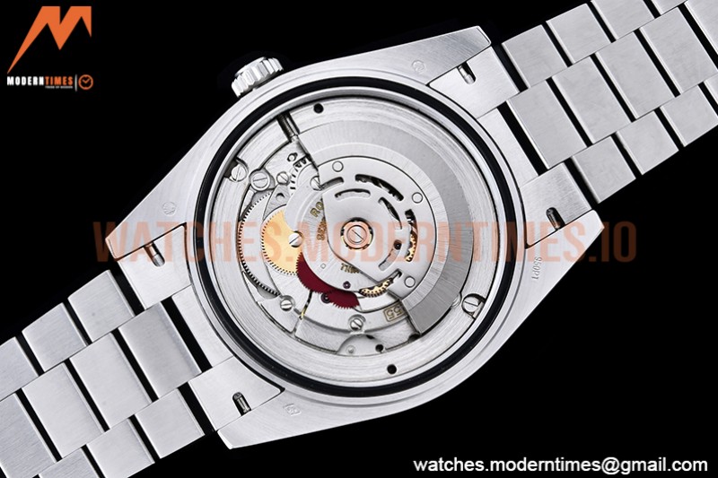 Rolex - DayDate 40mm Flt Dia SS/SS White/Rm GSF A2836 Mod