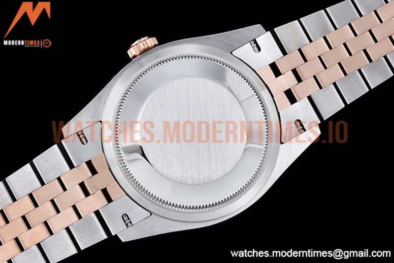 Rolex - DJ 36mm Jub Flt 904L RG/SS Grey/Rm VSF VS3235