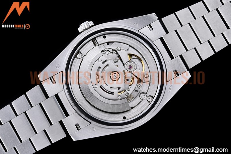 Rolex - DayDate 40mm Flt Dia SS/SS White/Rm GSF A2836 Mod