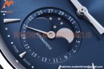 Jaeger LeCoultre - Master Ultra Thin Moonphase SS/LE Blue ZF A925