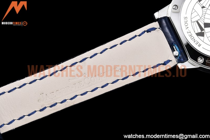 Jaeger LeCoultre - Rendez-vous Night Day Dia SS/LE White JAF Qtz