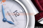 Cartier - Pasha Ladies Red SS/LE White/Num AF Qtz