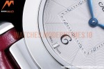 Cartier - Pasha Ladies Red SS/LE White/Num AF Qtz