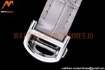 Cartier - Pasha Ladies Grey SS/LE White/Num AF Qtz