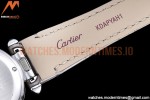 Cartier - Pasha Ladies Grey SS/LE White/Num AF Qtz
