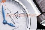 Cartier - Pasha Ladies Grey SS/LE White/Num AF Qtz