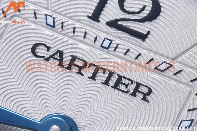 Cartier - Pasha Ladies Grey SS/LE White/Num AF Qtz