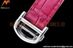 Cartier - Pasha Ladies Pink SS/LE White/Num AF Qtz