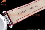 Cartier - Pasha Ladies Pink SS/LE White/Num AF Qtz