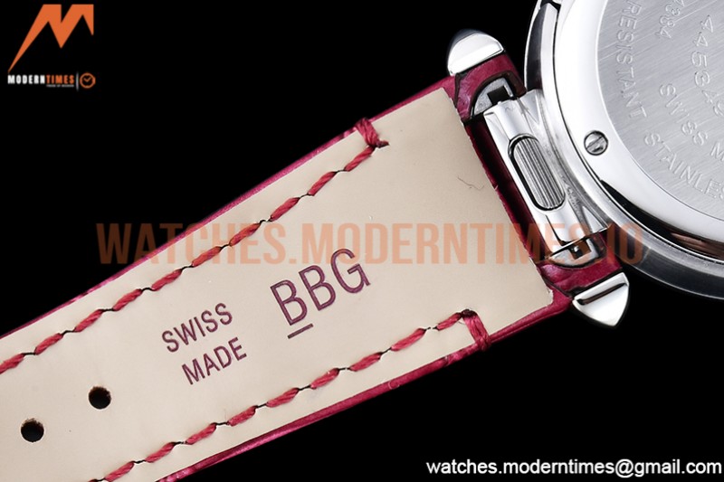 Cartier - Pasha Ladies Pink SS/LE White/Num AF Qtz
