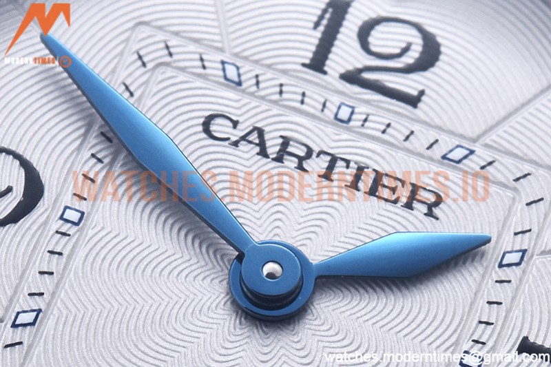 Cartier - Pasha Ladies Blue SS/LE White/Num AF Qtz