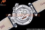 Cartier - Pasha Ladies Blue SS/LE White/Num AF Qtz