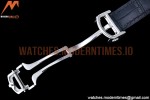 Cartier - Pasha Ladies Blk RG/SS/LE White/Num AF Qtz