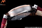 Cartier - Pasha Ladies Red RG/SS/LE White/Num AF Qtz