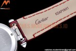 Cartier - Pasha Ladies Red RG/SS/LE White/Num AF Qtz