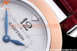 Cartier - Pasha Ladies Red RG/SS/LE White/Num AF Qtz