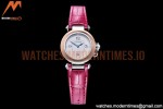 Cartier - Pasha Ladies Pink RG/SS/LE White/Num AF Qtz