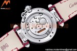 Cartier - Pasha Ladies Pink RG/SS/LE White/Num AF Qtz