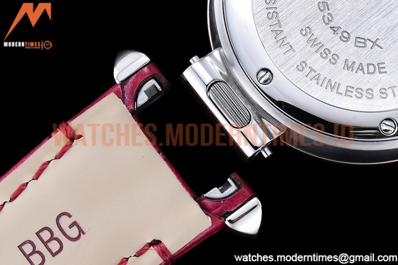 Cartier - Pasha Ladies Pink RG/SS/LE White/Num AF Qtz