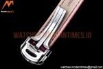 Cartier - Pasha Ladies Pink RG/SS/LE White/Num AF Qtz