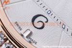 Cartier - Pasha Ladies Dia Grey RG/LE White/Num AF Qtz