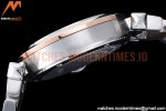 Cartier - Pasha Ladies RG/SS White/Num AF Qtz