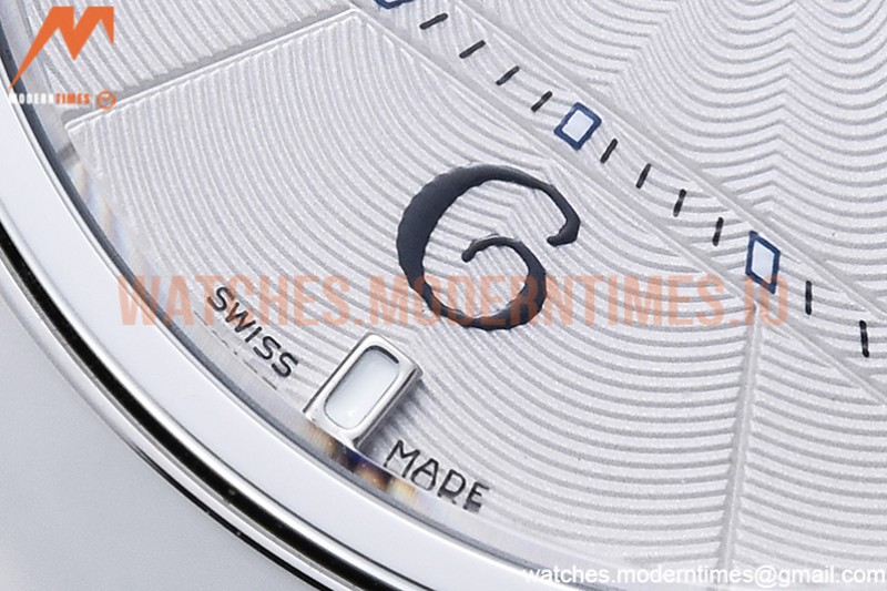 Cartier - Pasha Ladies SS/SS White/Num AF Qtz