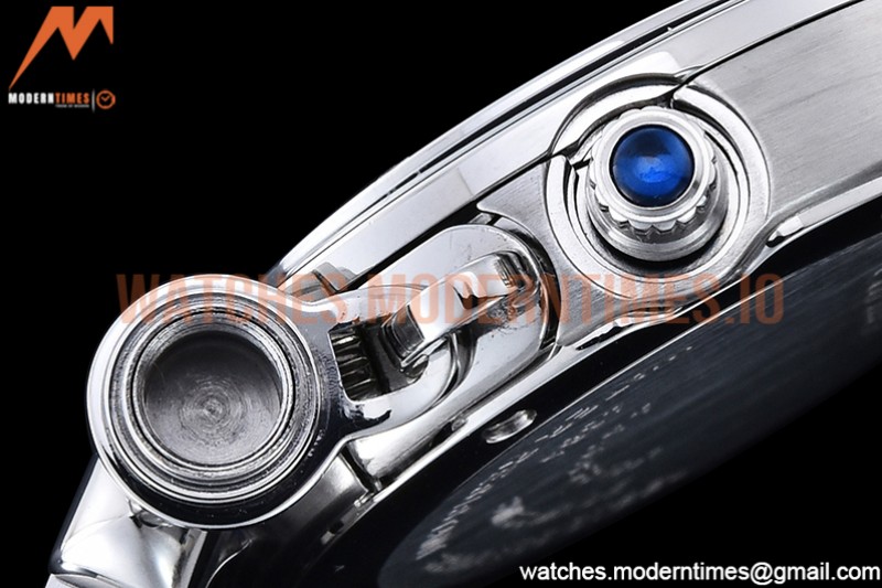Cartier - Pasha Ladies SS/SS White/Num AF Qtz