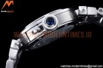 Cartier - Pasha Ladies SS/SS White/Num AF Qtz