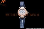 Cartier - Pasha Ladies Blue RG/LE White/Num AF Qtz
