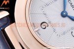 Cartier - Pasha Ladies Blue RG/LE White/Num AF Qtz