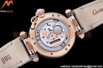 Cartier - Pasha Ladies Grey RG/LE White/Num AF Qtz