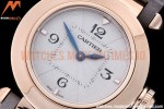 Cartier - Pasha Ladies Grey RG/LE White/Num AF Qtz