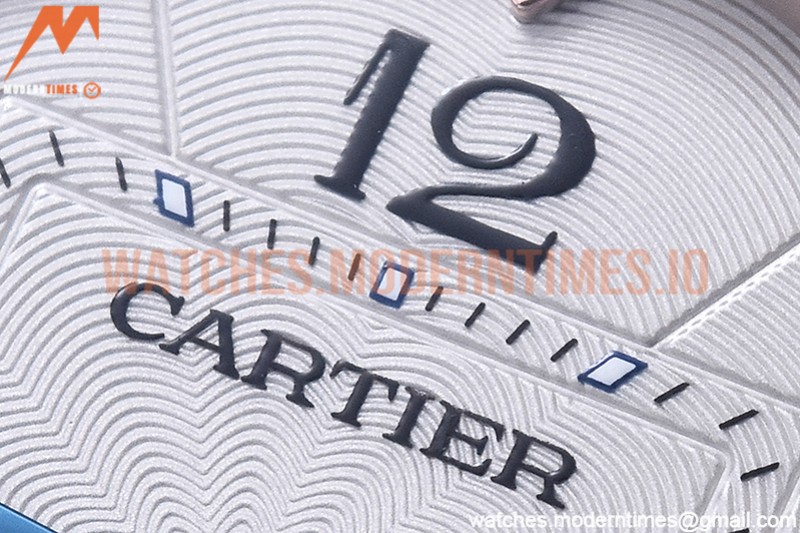 Cartier - Pasha Ladies Grey RG/LE White/Num AF Qtz