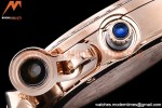 Cartier - Pasha Ladies Dia Red RG/LE White/Num AF Qtz