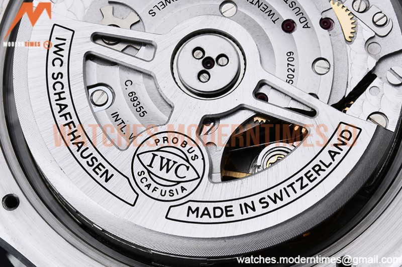 IWC - Portuguese Chrono Ed SS/SS Wht/Blue Num ZF A7750