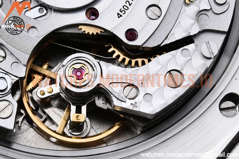 IWC - Portuguese Chrono Ed SS/SS Wht/Blue Num ZF A7750