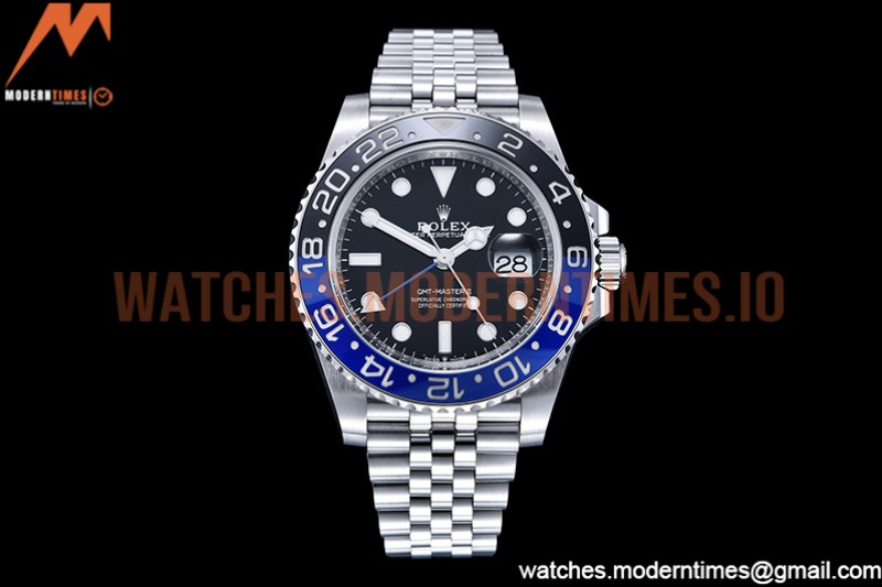 Rolex - GMT II 126710 Jub 904L SS/SS Blk C+F VR3285 CHS
