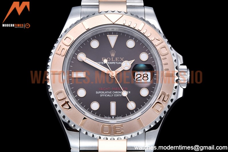 Rolex - YachtMaster 126621 40mm 904 RG/SS Brown VSF VS3235