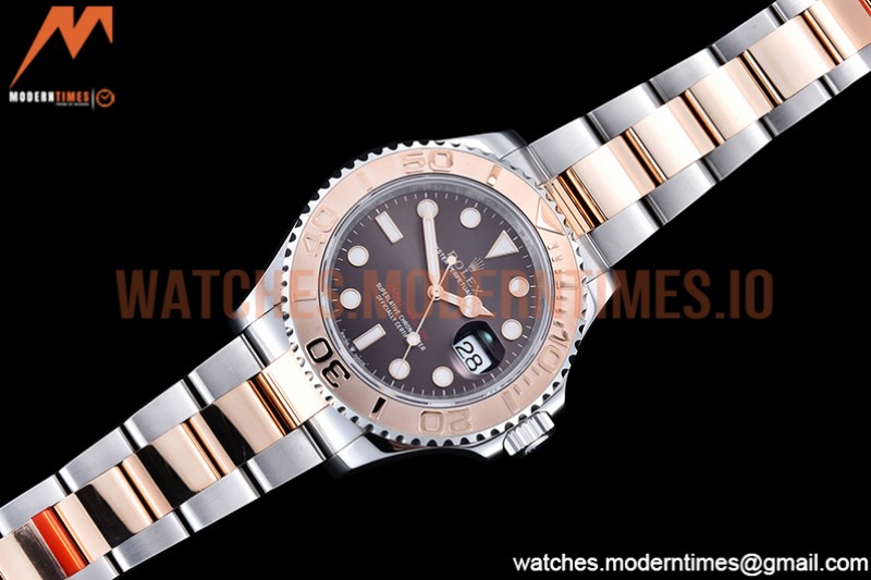 Rolex - YachtMaster 126621 40mm 904 RG/SS Brown VSF VS3235