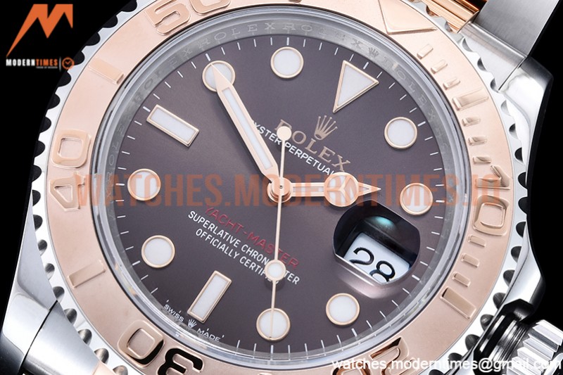 Rolex - YachtMaster 126621 40mm 904 RG/SS Brown VSF VS3235