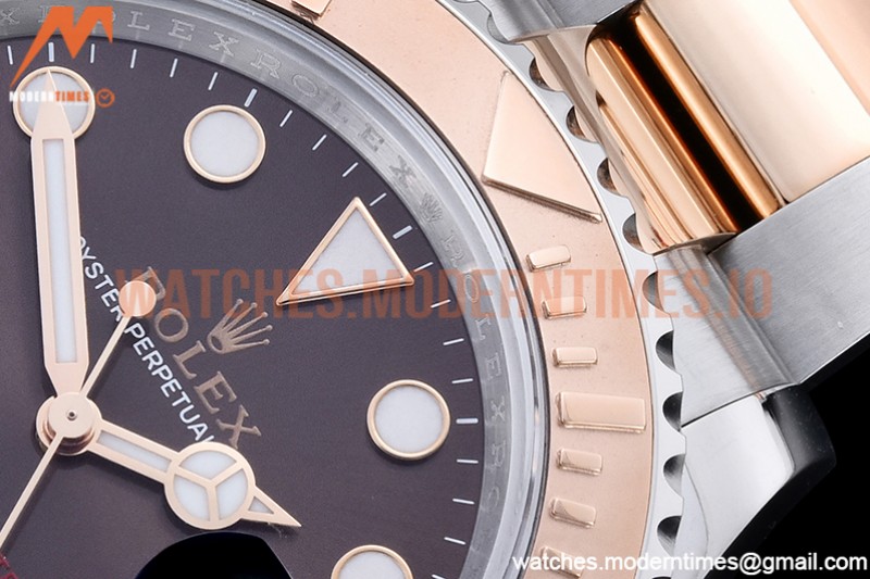 Rolex - YachtMaster 126621 40mm 904 RG/SS Brown VSF VS3235